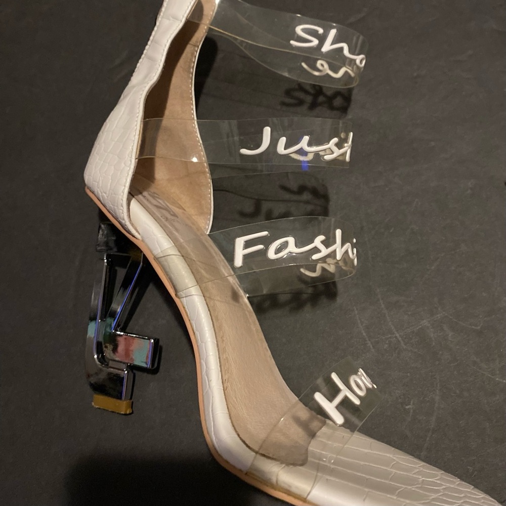 Shane Justin Fashion Logo SJ Heels